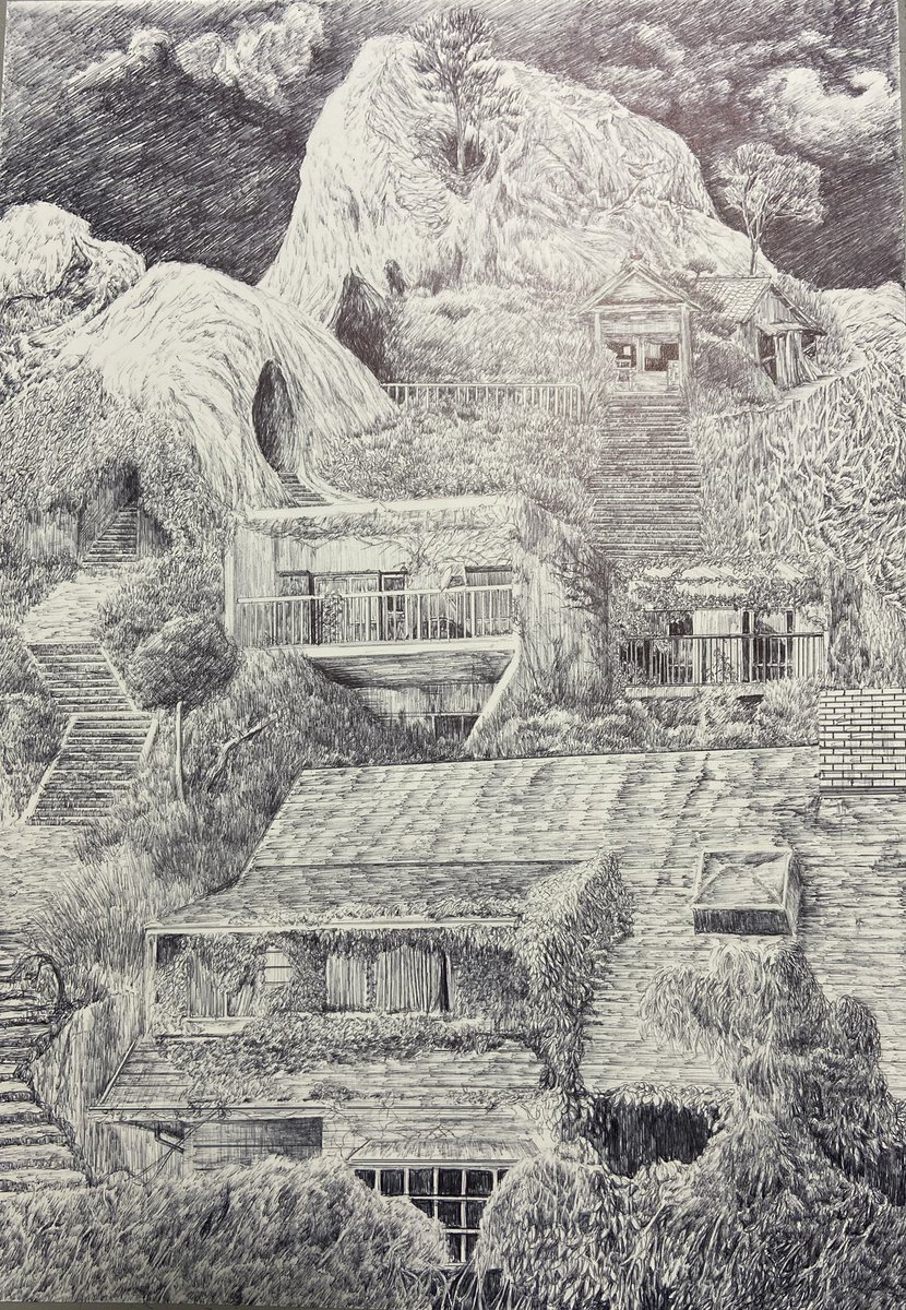 チャンポン𝕏ボールペン風景画 (@Nchanpon) / Posts / X