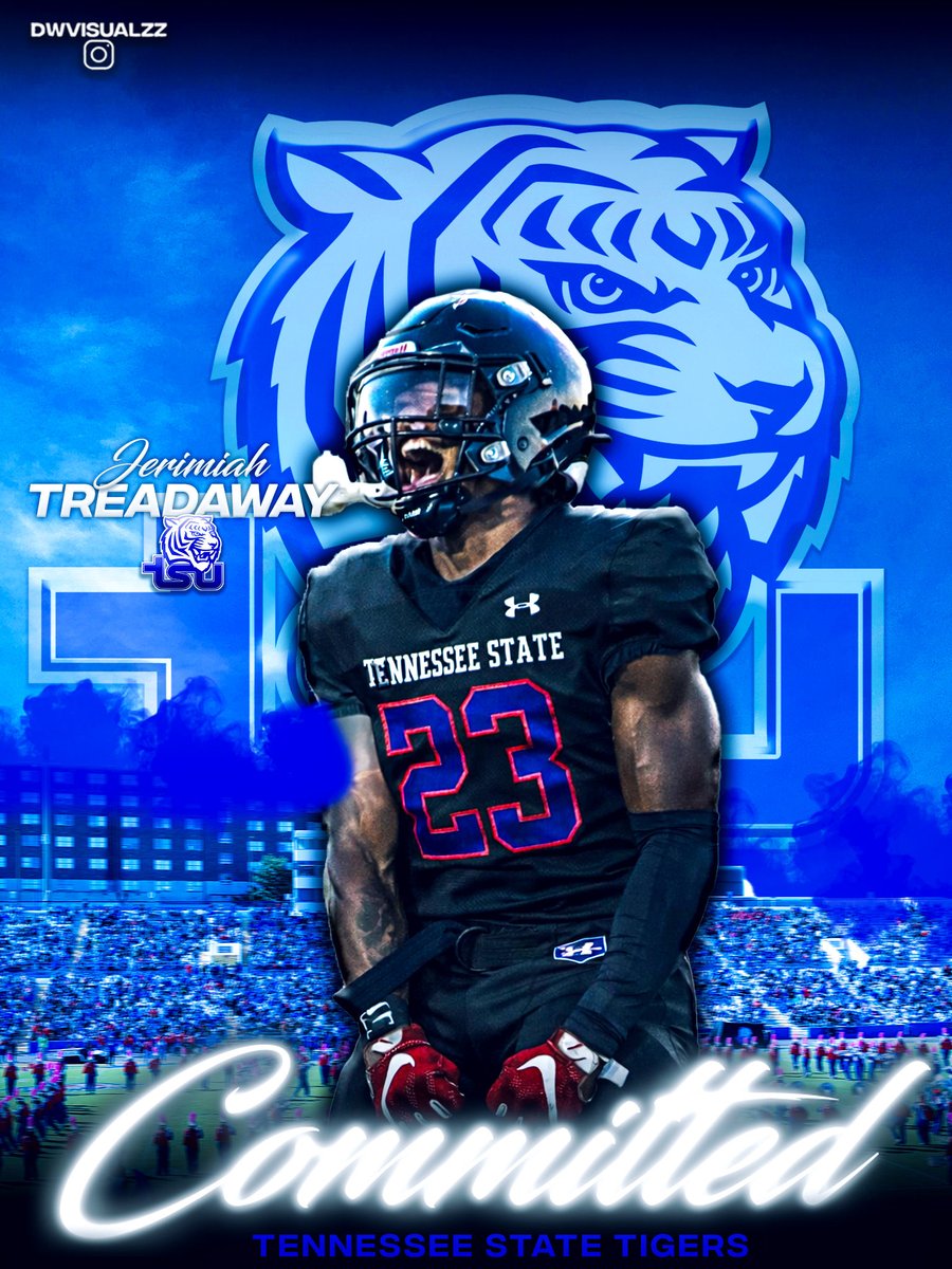 Tennessee State Committed✅ <a href="/TSUTigersFB/">Tennessee State Football</a> #AGTG