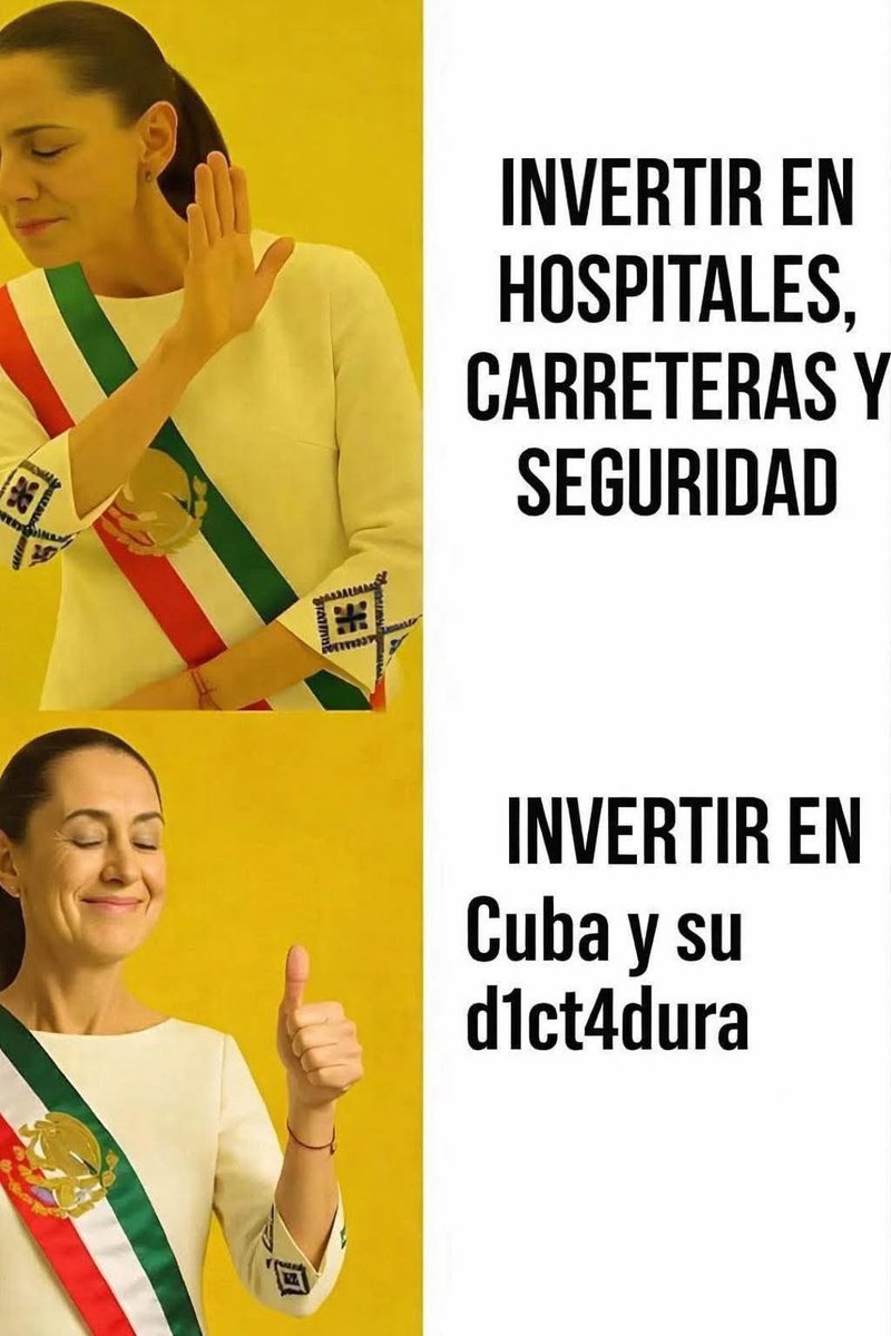 Aletse_04's tweet image. En fin las prioridades de la #NarcoPresirvientaClaudia 👇🏼🤦🏼‍♀️💥