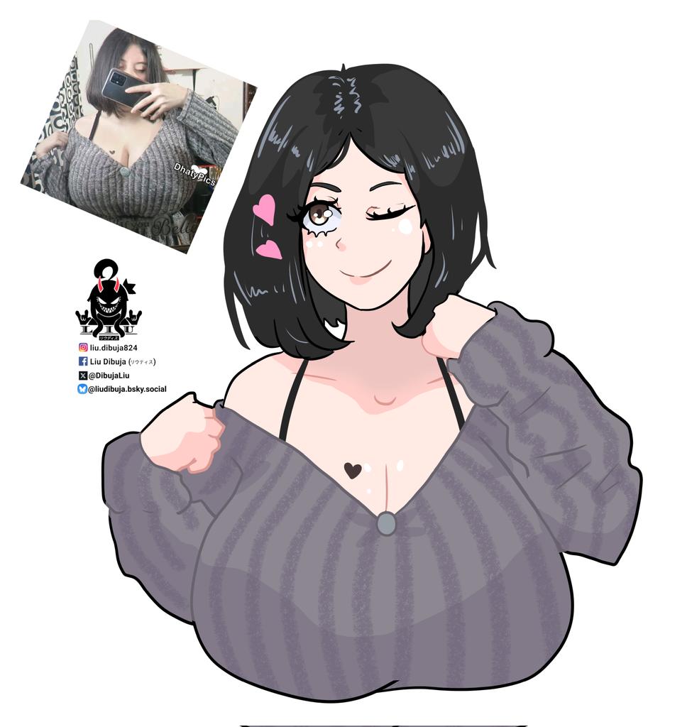 DhatyPics's tweet photo. Este dibujito me lo hizo Liu dibuja uwu
#oufit #drawing https://t.co/Ila7SiTCeI