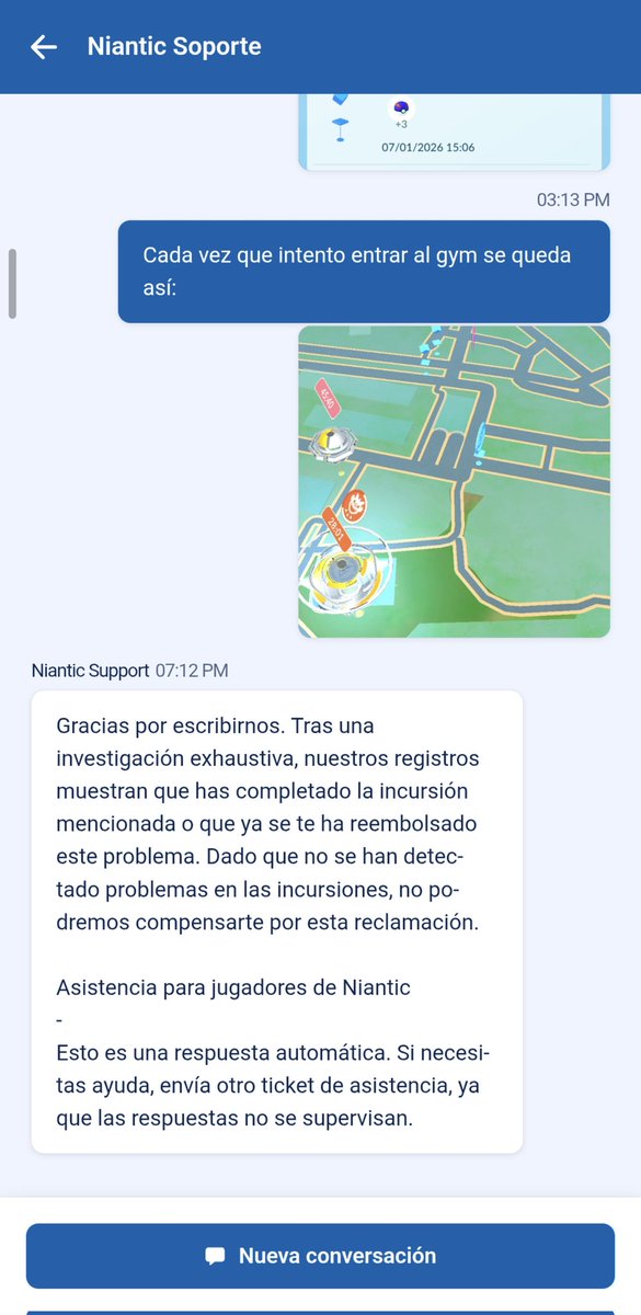 obscurus_dark's tweet photo. Hi @NianticHelp it's so frustrating talking to your in-game helping bot, no matter what it always says that I've completed the raid I've shown that i haven't... https://t.co/kTZKm6z48Y