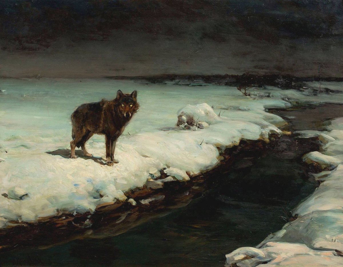 yumcarton's tweet image. Alfred Wierusz-Kowalski