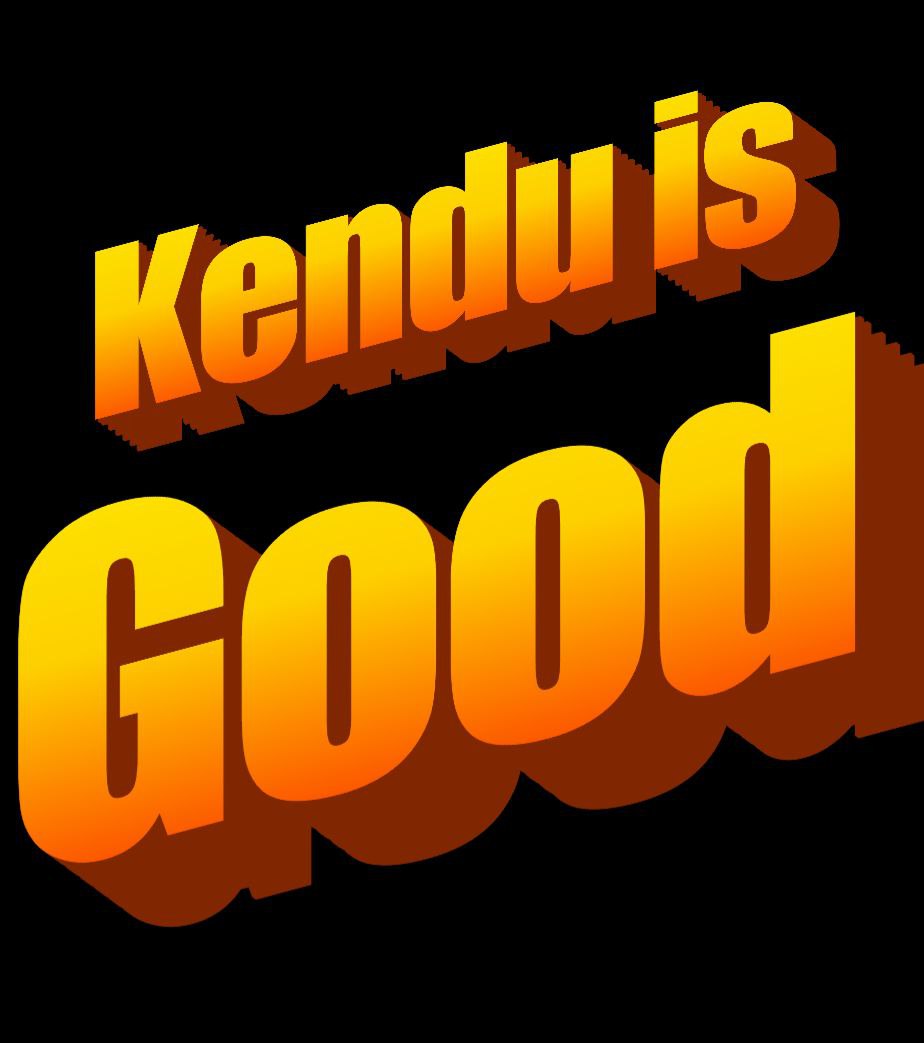 Bullish on decentralised permissionless business federations with infinite scale potential and a life-changing culture underneath the surface.

There is only one.

Kendu is Good.