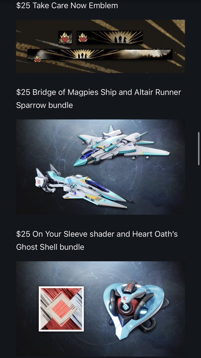 ArkticRaven's tweet photo. Some extra sweet rewards comin’ our way for #G2G2026!! But the sweetest reward will be the amount of good we do raising funds to support the amazing @BungieLove Foundation 💙 https://t.co/s0NEtmENcc