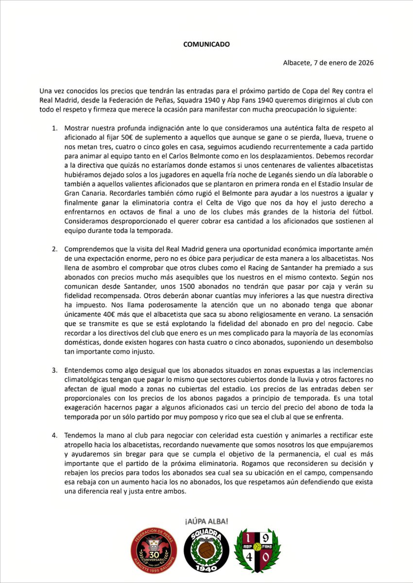 COMUNICADO 07/01/2026.