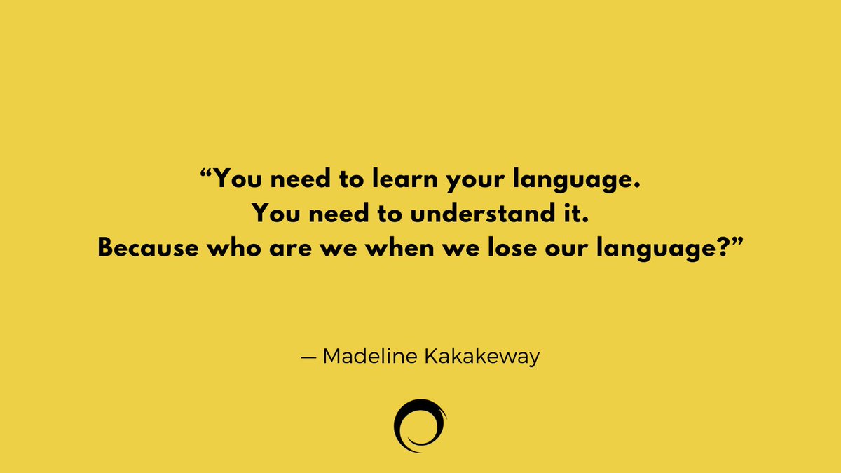 takingitglobal's tweet photo. Guided by the wisdom of Elders and driven by love for her community, Madeline Kakakeway is helping children, parents, and grandparents reconnect with the old Cree language. Meet Madeline and listen to her @‌AConnectedNorth Fireside Chat: https://t.co/cGniRoO7mj✨ https://t.co/fkSuLrxExg