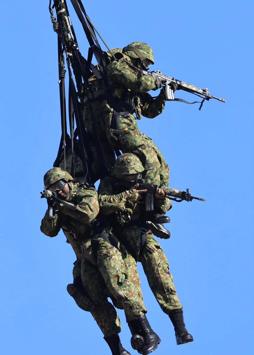 JSDFDaisakusen's tweet image. 第1空挺団