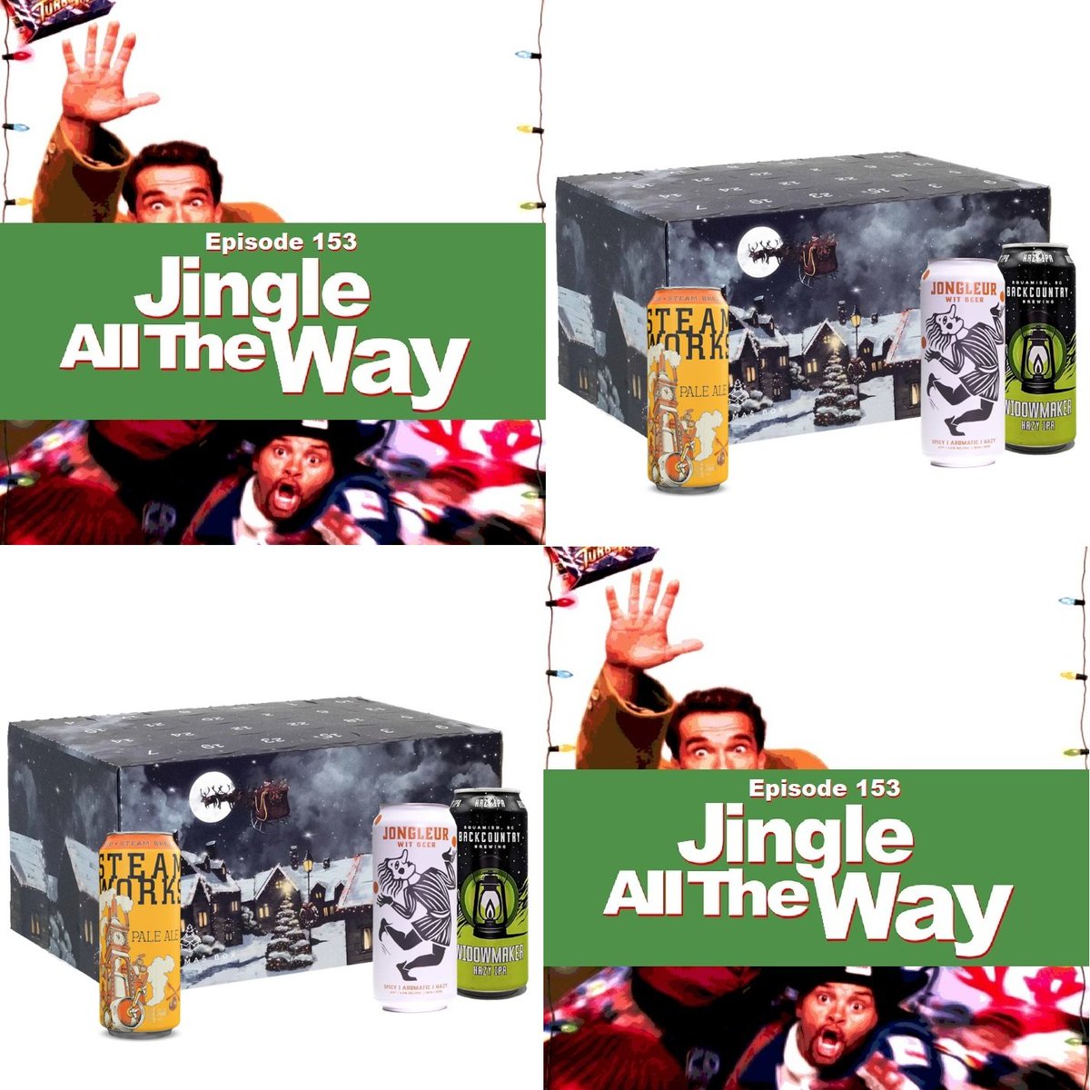 After a well-deserved break we will be BACK with an all-new episode THIS WEEKEND!

The good news (?) is it'll be the drunken mess we promised you our JINGLE ALL THE WAY episode would be 

Speaking of, that one is available RIGHT NOW, wherever podcasts are found. 

Hear it!