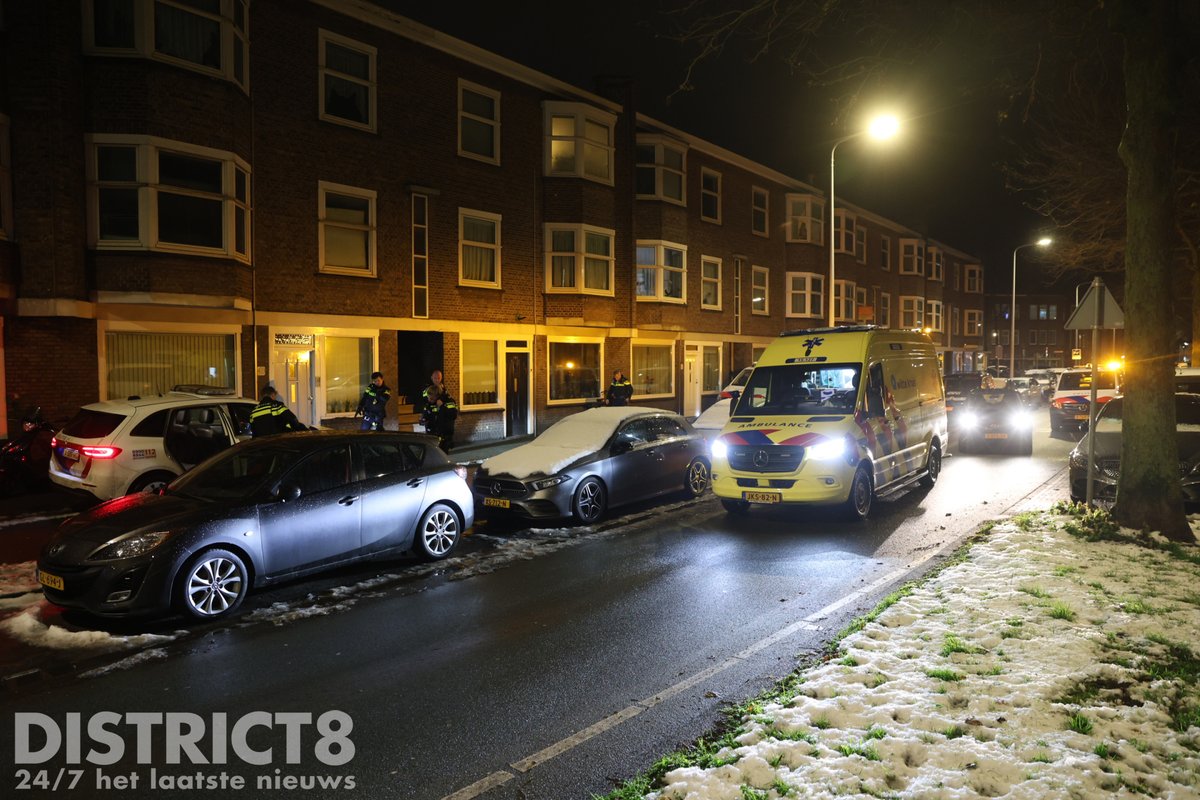 Steekpartij op Zuiderparklaan in Den Haag