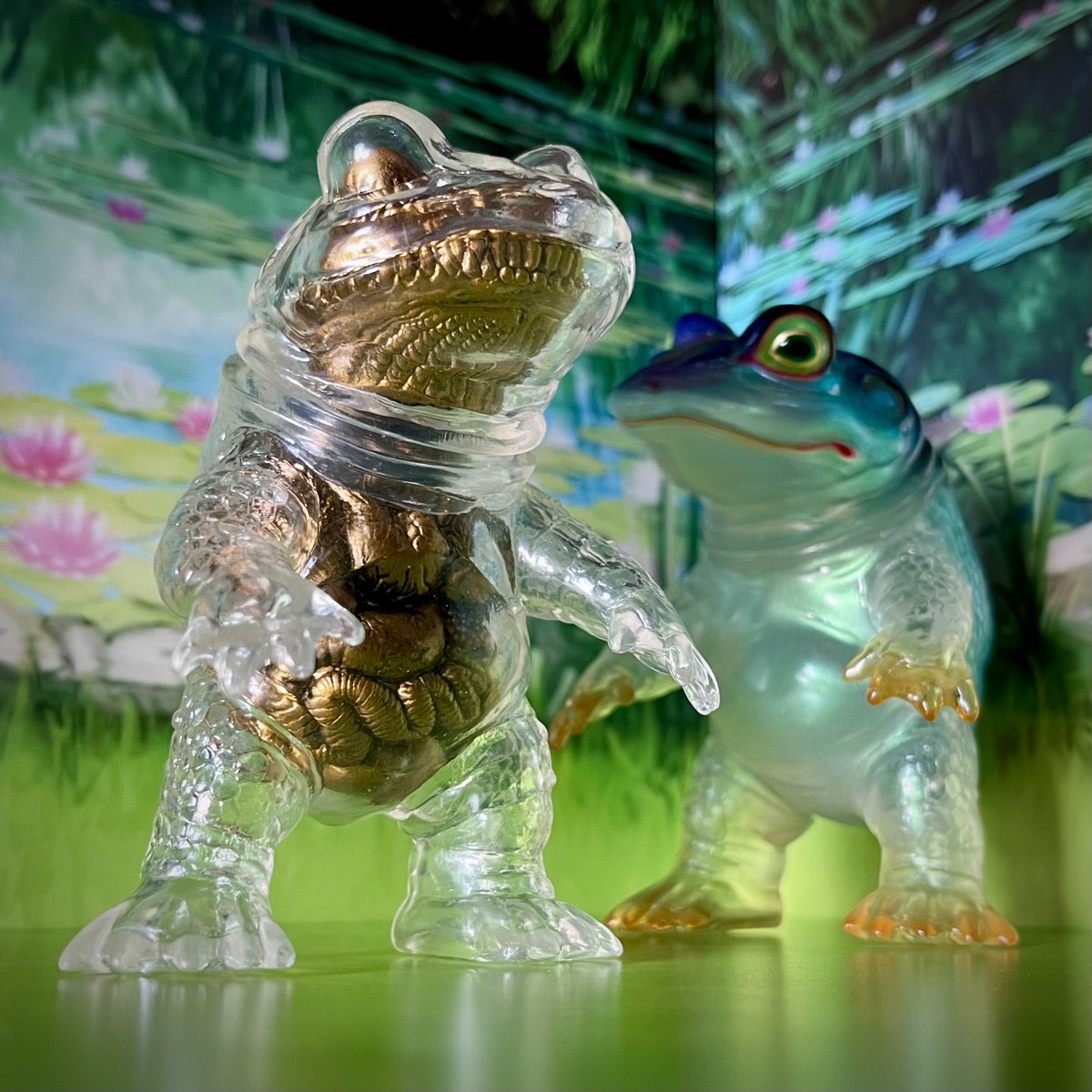 冬の朝のケロンガ。 あぁ、なんて美しいのでしょう。 インナーパーツの