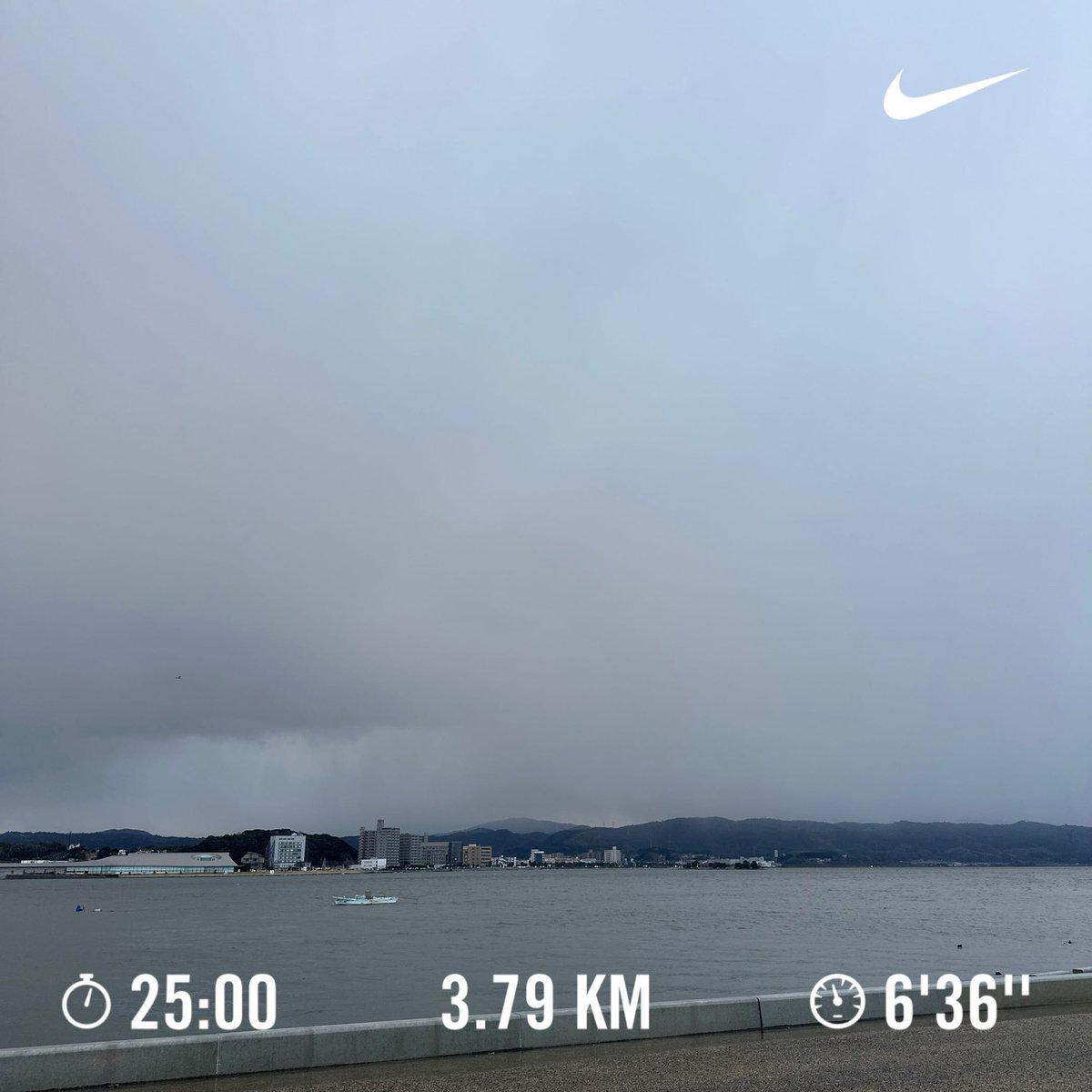 #朝ラン #宍道湖 #嫁ヶ島