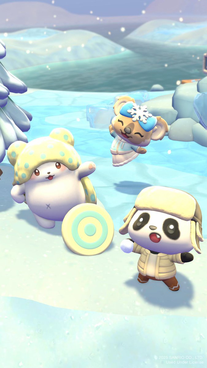 SunblinkGameDev's tweet image. A new friend is coming to icy peak and his name is Moppu! 💙 This cozy, blanket loving bear is hoping to make the snowy village his new home, but he might need a little help 🤔 stop by @Hellokitty Island Adventure to eat some snacks, play video games, and hang out with a new pal!