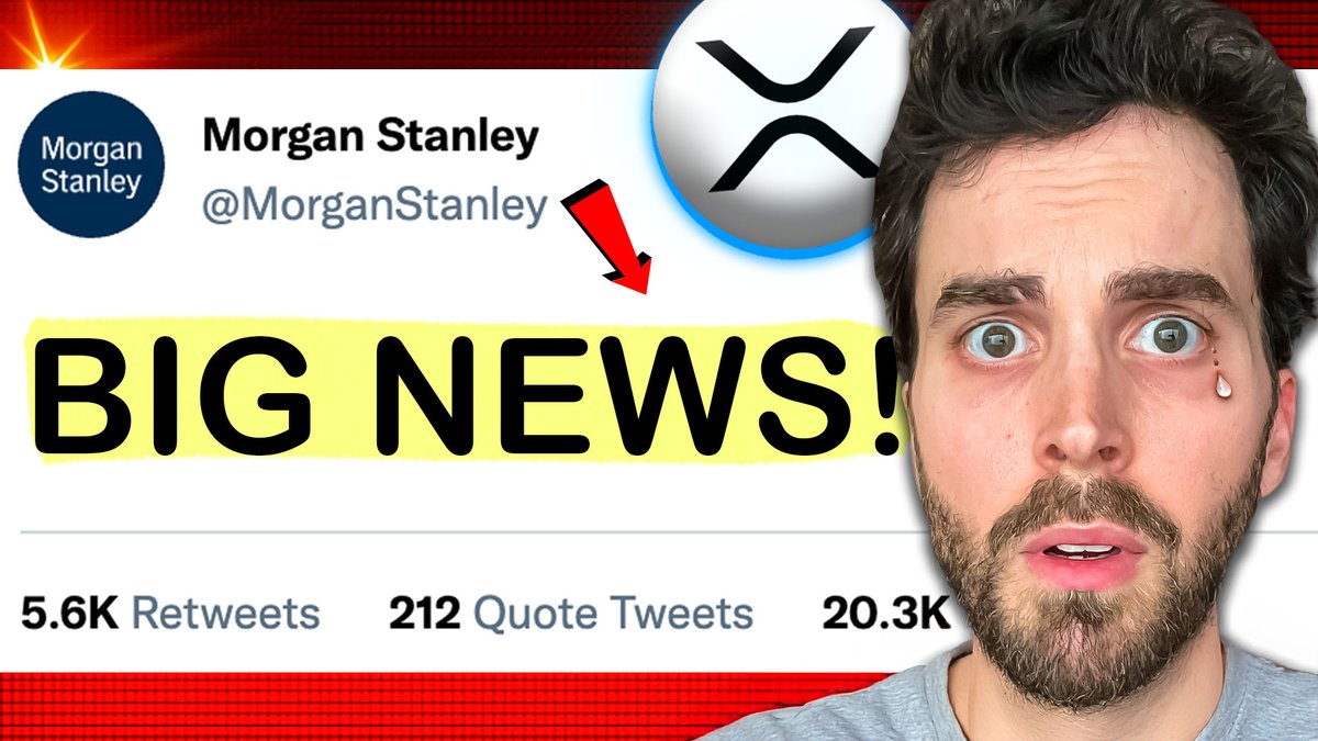 Morgan Stanley Reveals Big News For Bitcoin, Solana & XRP (top 5 altcoins)  👉 WATCH: https://t.co/xOOiNXsAgg