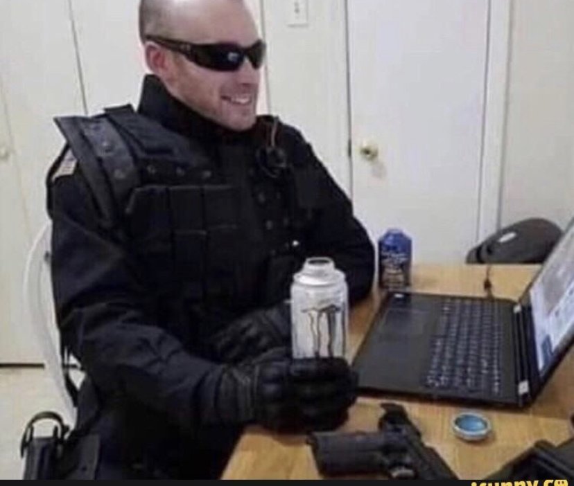 the federal agent spying on you has achieved enlightenment, thanks to you