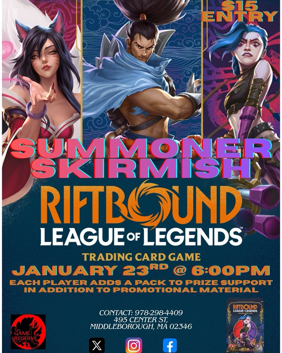 thegamereserve's tweet photo. #riftbound
#riftboundtcg
#riftboundtcg
#riftboundcardgame
#leagueoflegends
#playriftbound
#playriftboundtcg
#thegamereserve
#lgs
#localgamestore
#friendlylocalgamestore https://t.co/act5gk6eBq