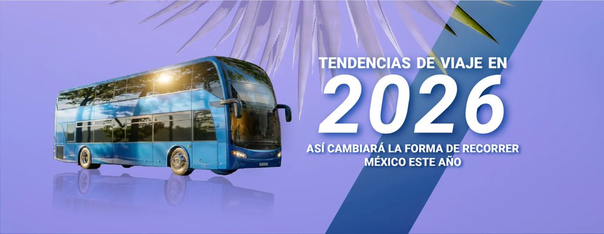 Click_Bus's tweet image. Viajar en 2026 ya no es solo llegar, es vivir la experiencia 🌍✨

Descubre las tendencias que están transformando la forma de viajar en México y cómo hacerlo fácil, cómodo y a tu ritmo con ClickBus 🚌💙
👉 shorturl.at/qSpxn

#ViajarMejor #TendenciasDeViaje #ClickBusTeLleva