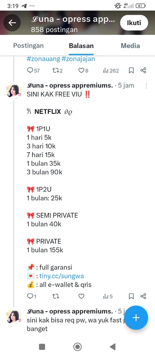 RYOlMEN's tweet image. +62 819-9252-9815
Hati* aktif jualan lain penipu nih