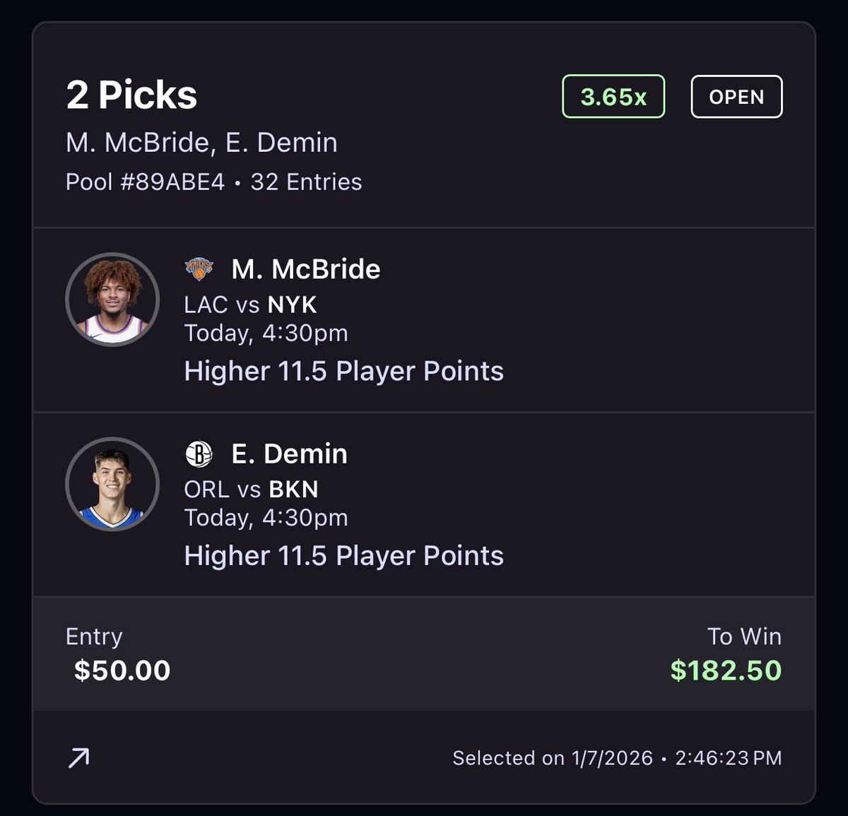 DylPicksGreens's tweet image. PLEASE DO NOT TAIL ANY OF THESE PLAYS. IM FREEZING COLD AND THE NBA SUCKS 😭