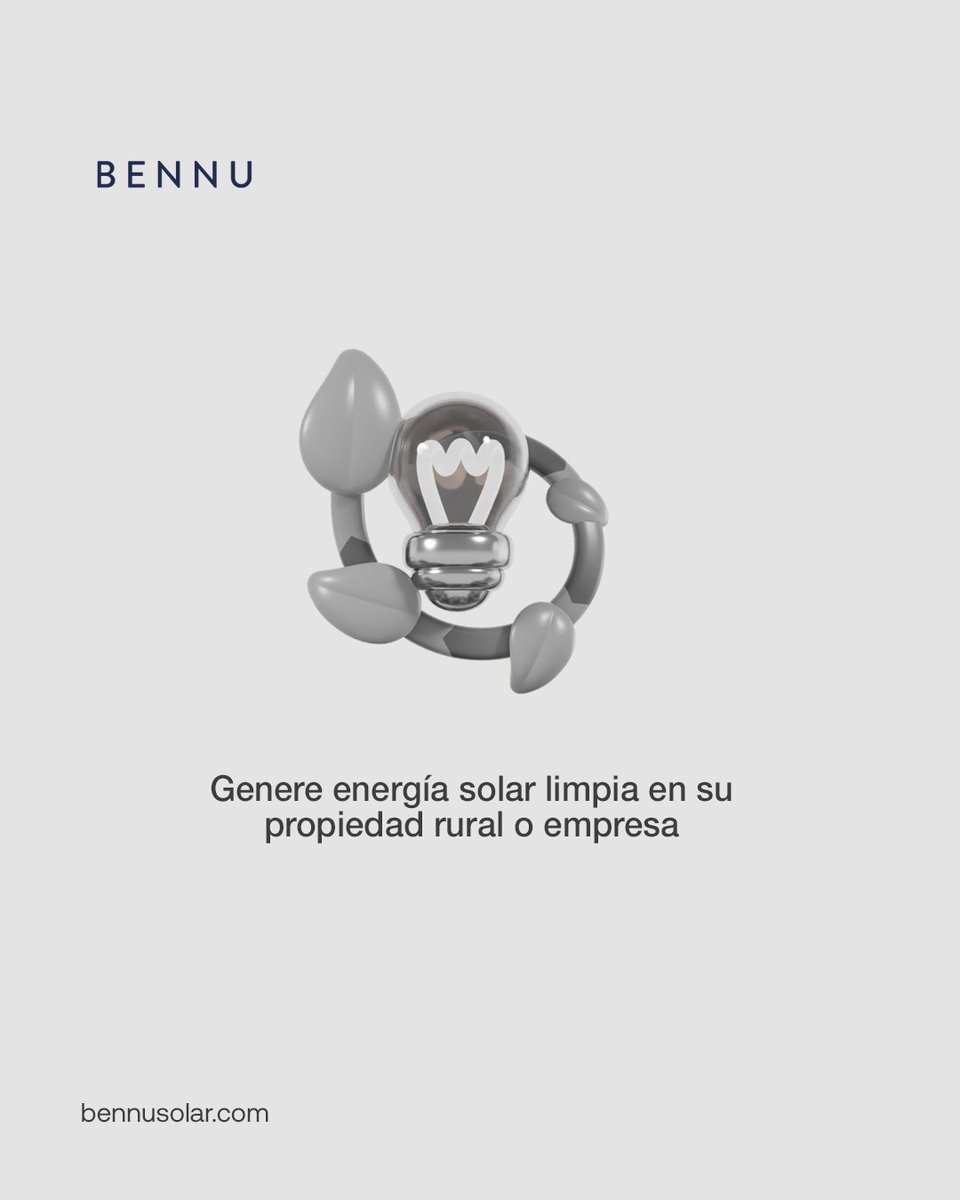 BennuSolar's tweet photo. Con los sistemas agrovoltaicos de Bennu Solar, su propiedad genera energía limpia mientras mejora la productividad agrícola.

La sombra controlada crea un microclima que conserva la humedad del suelo y favorece la actividad de microorganismos benéficos, fortaleciendo los cultivos https://t.co/lrWr33zyBz