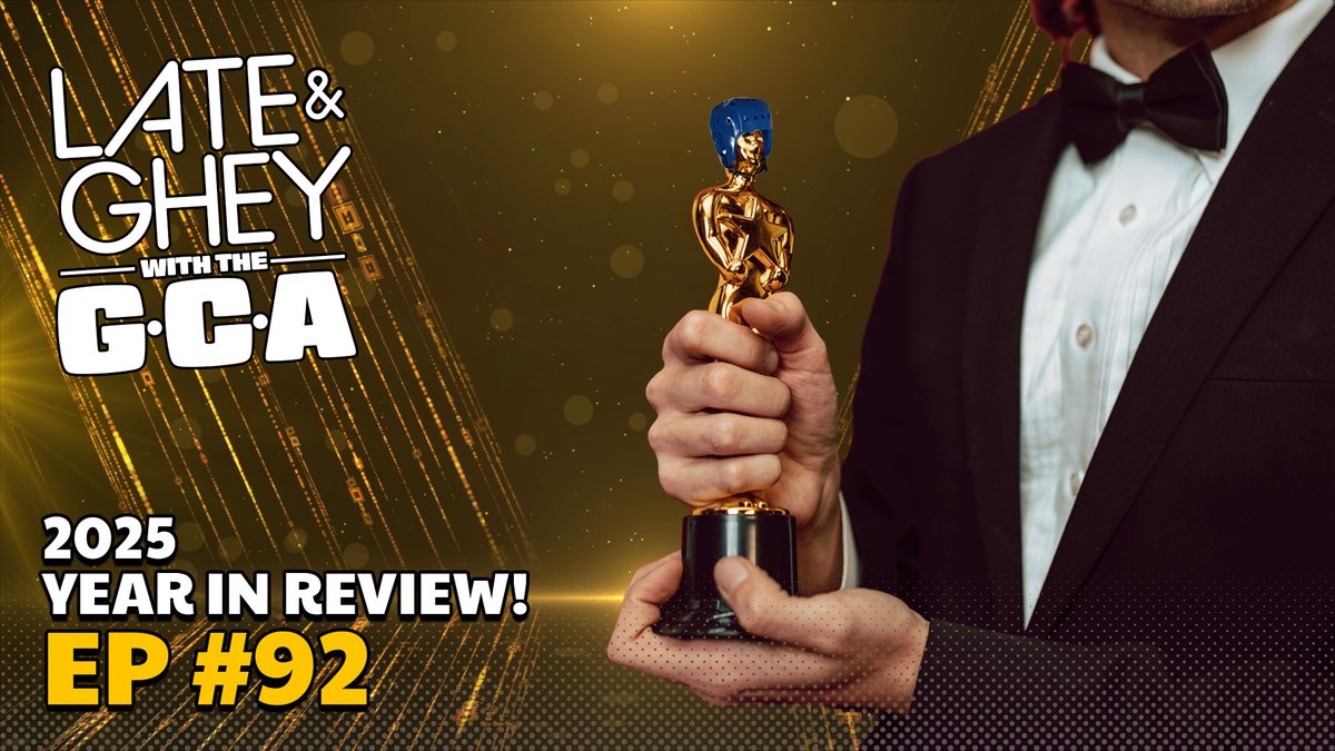 thegcacrew's tweet photo. Join us tonight for a special "YEAR IN REVIEW" episode of Late &amp; Ghey w/the GCA hosted by our own @HoodieD67 and @Lady_Medea79 ! Tune in at 8:30PM EST! 🔗👇 https://t.co/kTwg20DndC