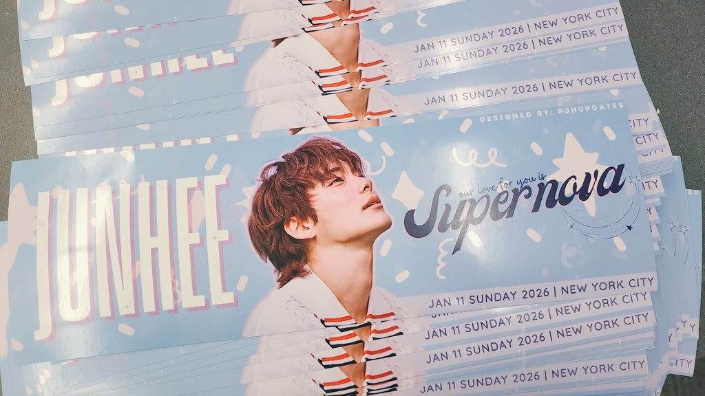 PJH_Updates's tweet image. C.Cs! Sneak peek for Sunday! 👀 
Are you excited for JUNHEE in New York City?! ❤️‍🔥

Make sure to grab a banner on the day of! 😉🥰

#JUNHEE #준희 #박준희 #ジュンヒ #ParkJunhee #ACE #에이스  #JUNHEETourinUS #IntotheOcean #JUNHEEinNYC