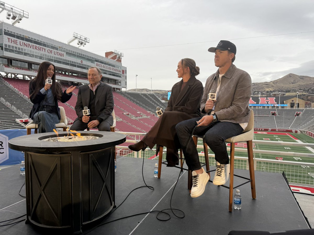 From no <a href="/NHL/">NHL</a> to a 2027 Winter Classic in less than 2 years. <a href="/utahmammoth/">Utah Mammoth</a> #TusksUp