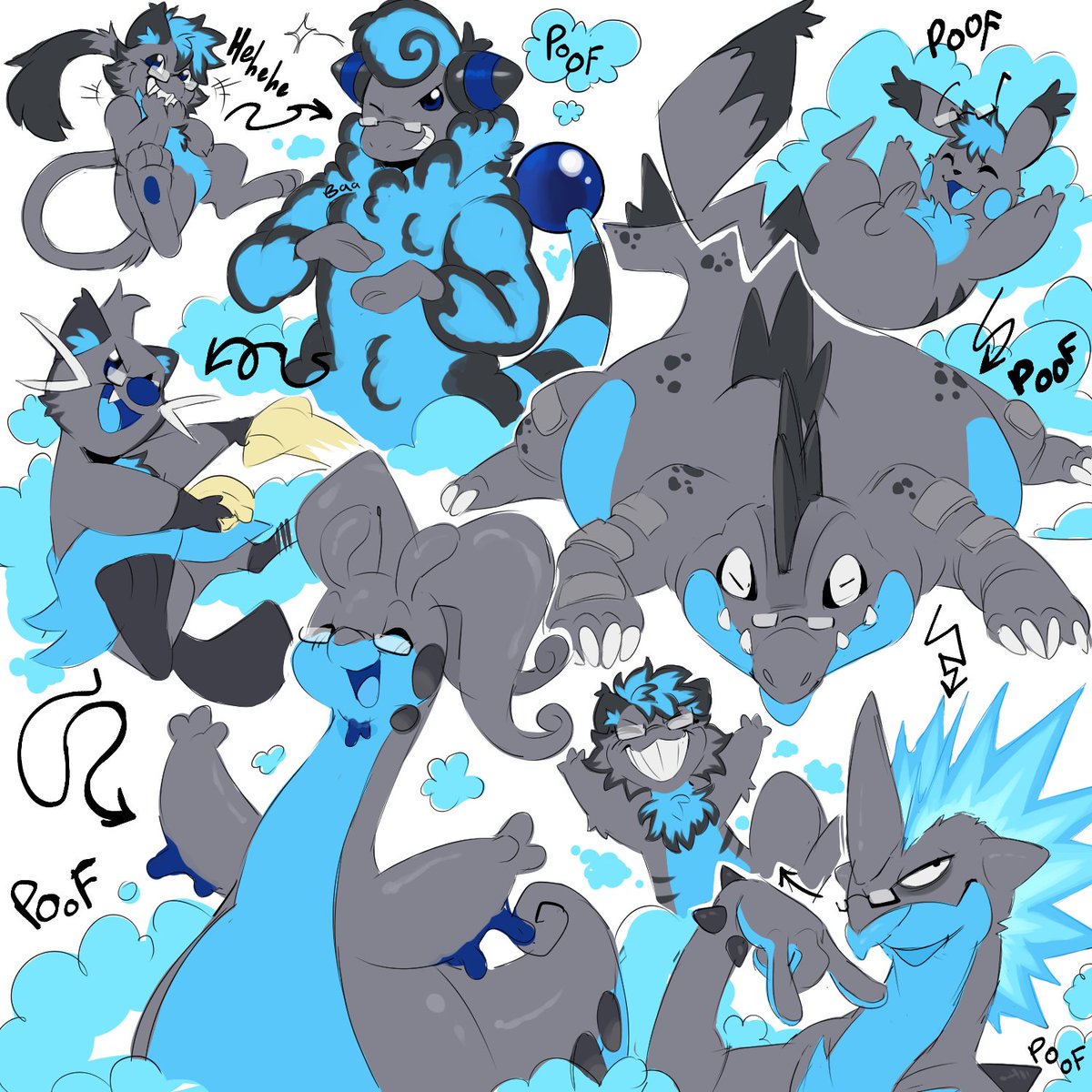 sketchtablet's tweet image. Commission for @Fuzzbal1