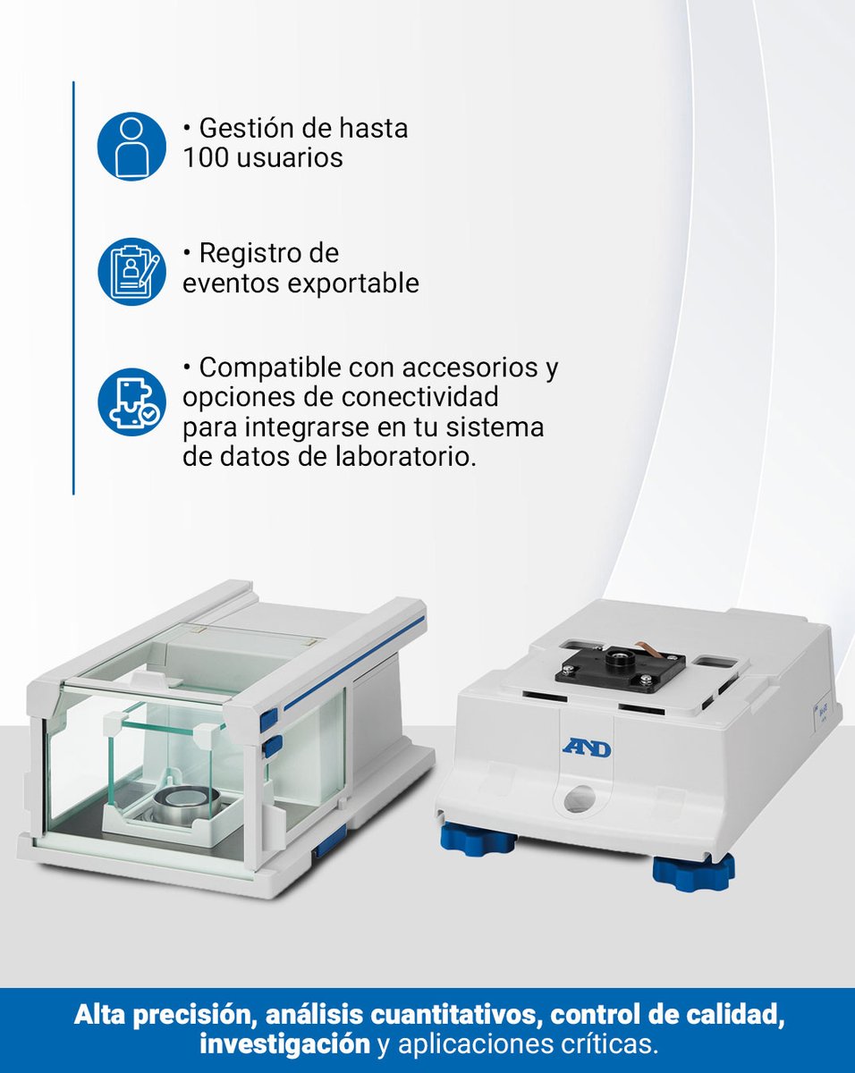 LabTechMexico's tweet image. ¿Buscas precisión confiable en tu laboratorio?
💥 Descuento adicional en la línea de micro-balanzas BOREALIS de A&amp;amp;D
Exactitud, estabilidad y facilidad de uso para el trabajo diario.
📩 Contáctanos para cotizar.
⏳ Oferta por tiempo limitado.