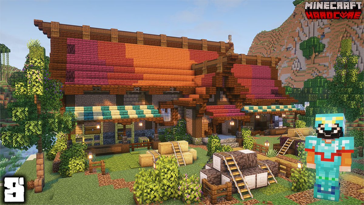 This Build uses EVERY Type of Wood in the Game! (#8)
youtu.be/q3SVJ_kphks