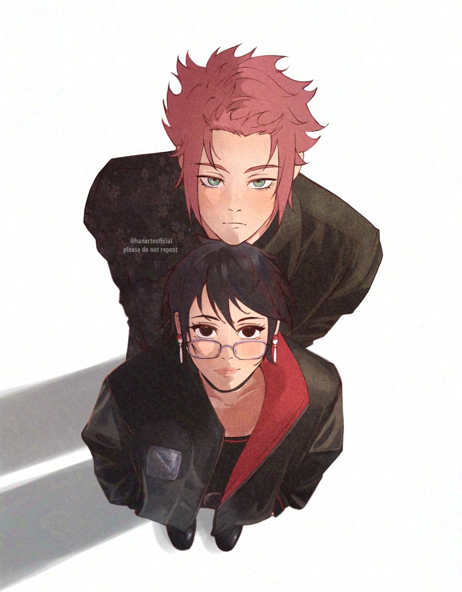 hanarteoficial's tweet image. Sarada and Sae 🙂‍↕️