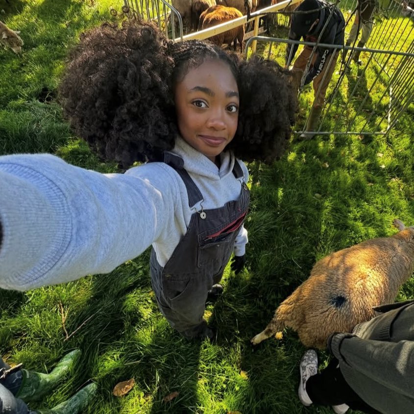 wisegirlfied's tweet image. her overalls and puffs… mayor of cutiepie city