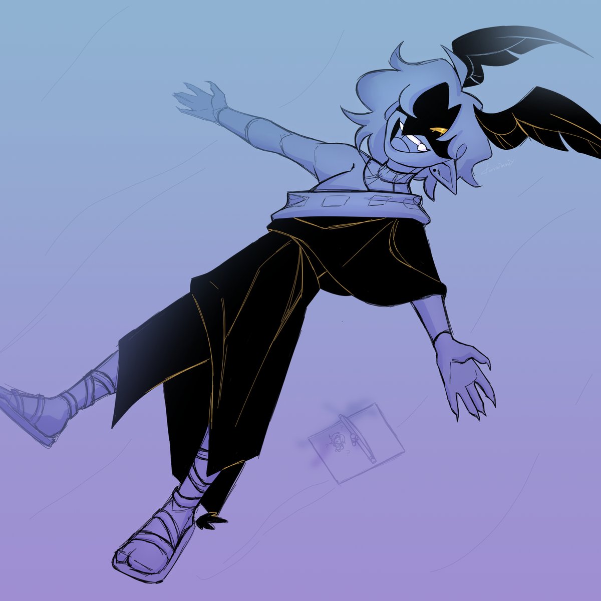 It's gonna be dangerous, my friend!

#epicthemusical #hermes