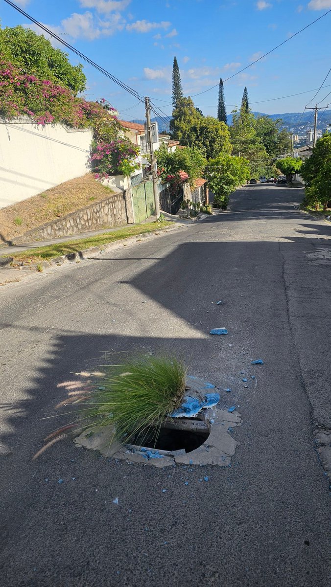 chepiuxdiaz's tweet photo. FAVOR PONER TAPADERA NUEVA (aguas lluvias)  @marioduran @alcaldia_ss @ObraMunicipal @ObrasPublicasSV pasaje unión, el carmen , escalon. PELIGRO para   ALUMNOS @EPanamericanaSV ,  cárcava futura por golpes llantas ; ojo  circulan mascotas
Se AGRADECE,   ustedes siempre cumplen !! https://t.co/58QrZPMhtb