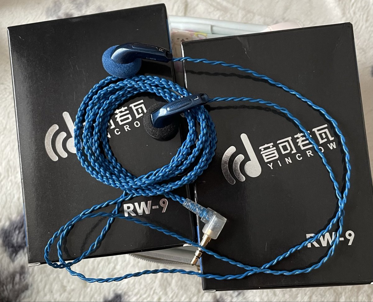 Yincrow RW-9 このイヤホンしか勝たん🤭 中華イヤホン、日本とは違って