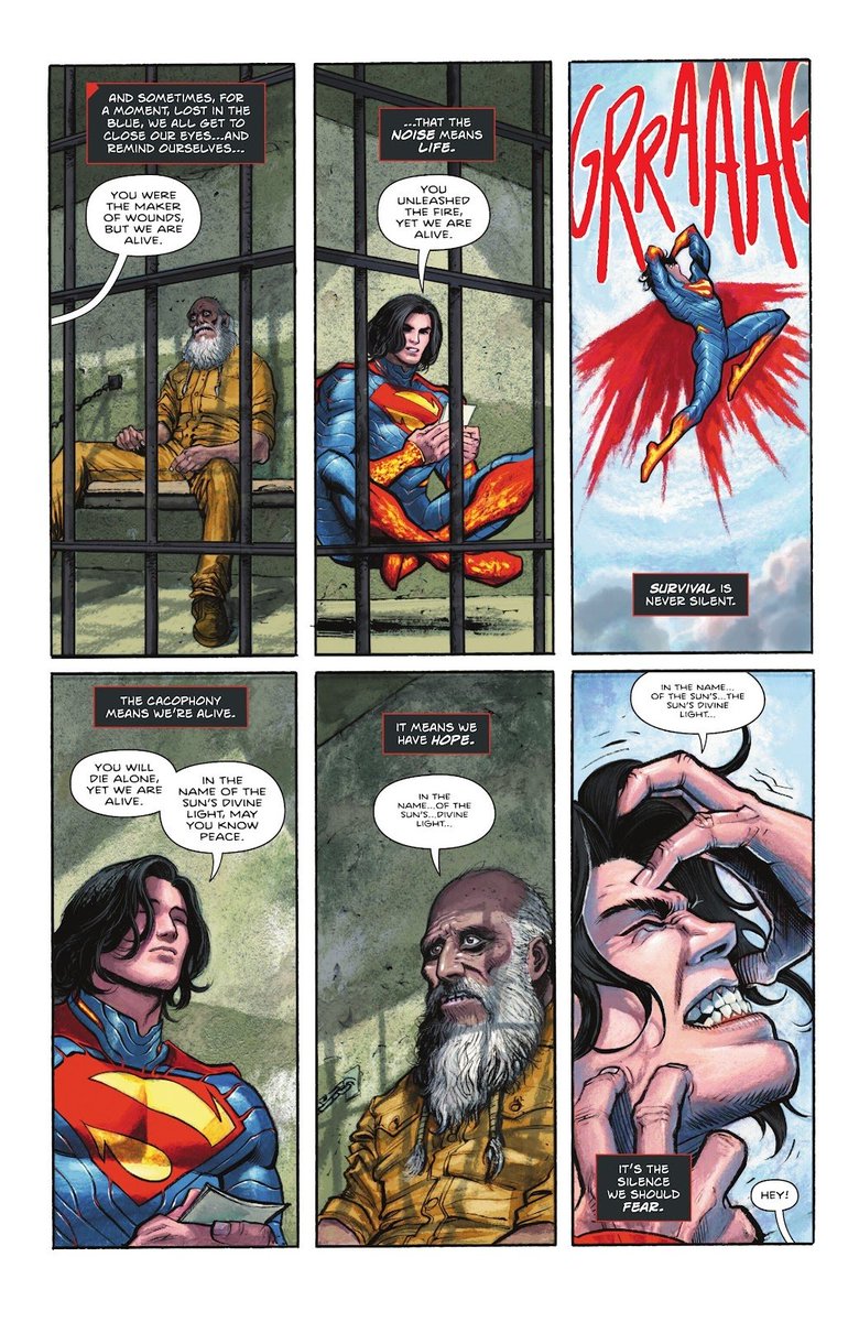 Wait did DC accidentally make a good issue of Absolute Superman? And can they accidentally do it again next issue?