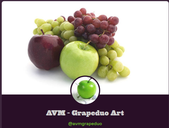 AVMgrapeduo's tweet image. HEY guys!! i came here to announce that i now have a tumblr!! please go follow me there !!
#grapeduo #avmgrapeduo