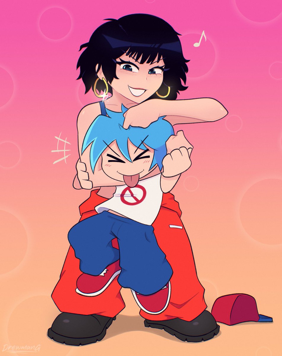 Sakura &amp; BF‼️
#FNF  × #LE_SSERAFIM