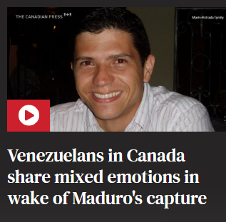 Venezuelans in Canada share mixed emotions in wake of Maduro's capture thecanadianpressnews.ca/venezuelans-in… via <a href="/CdnPressNews/">The Canadian Press News</a> 

#LiberenALosPresosPoliticos