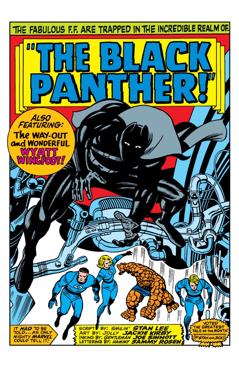 T'Challa is the Black Panther, as created by Stan Lee and Jack Kirby, and will not be decentered for side characters like Shuri, M'Baku, T'Chanda, T'Chaka, Bashenga, or others. Black Panther is the first mainstream Black superhero, and we know his name: T'Challa.