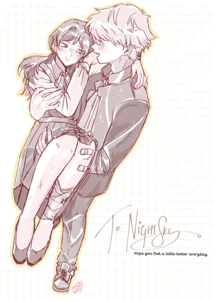 Morningbird_Asa's tweet image. Thank you @honeystars_07 for gifting me this beautiful fanart 💕🥹