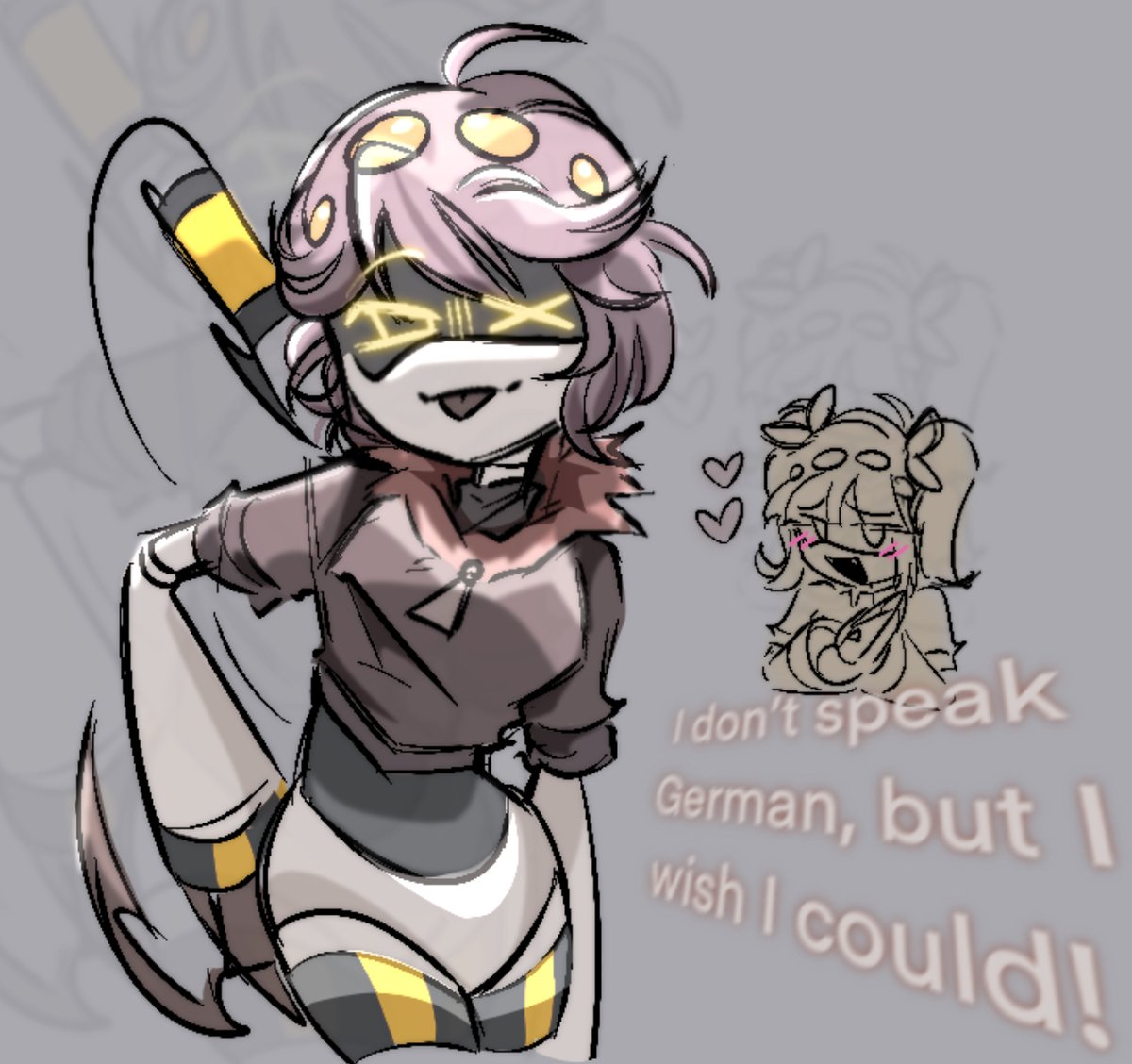 thinking about oilrose #murderdrones #mdtwt