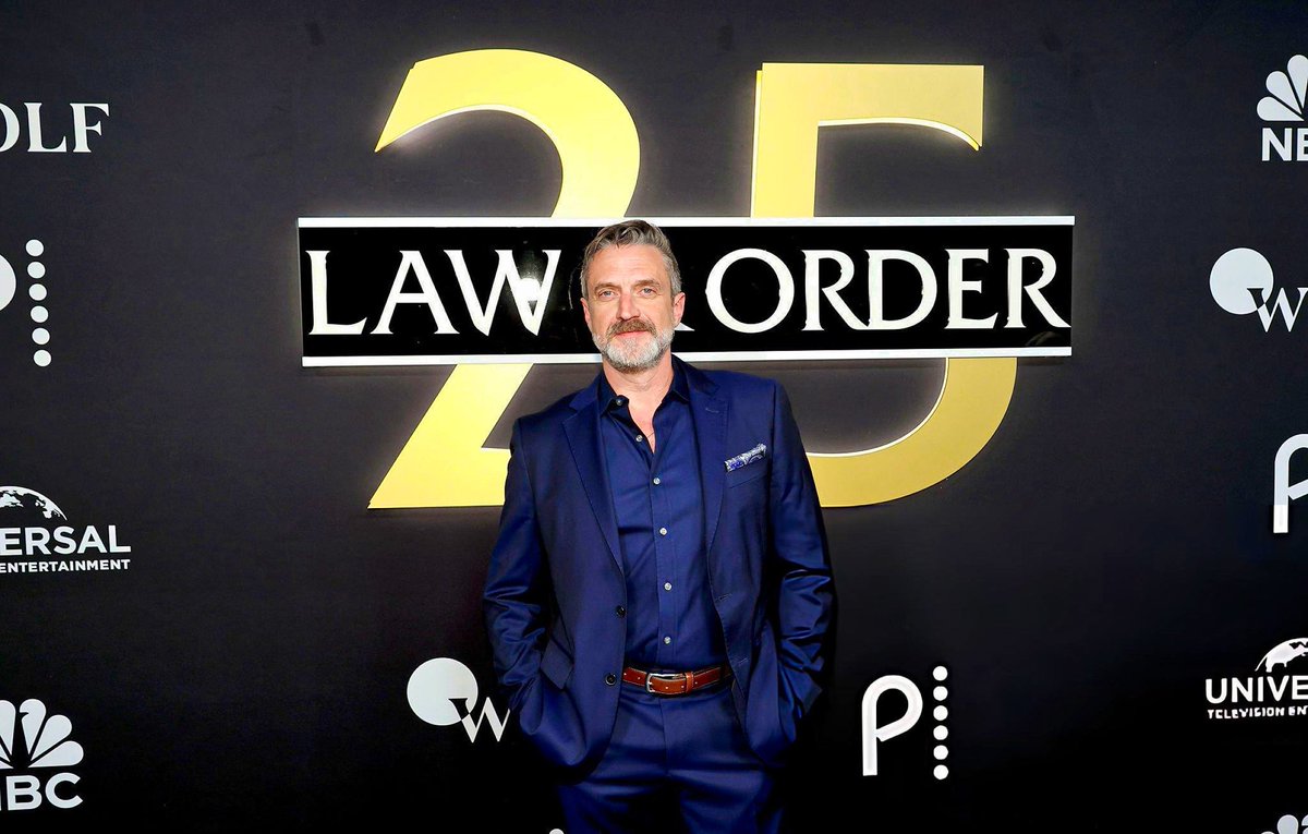NBCSVU_fans's tweet image. Raul Esparza at Law &amp;amp; Order" 25th Anniversary Celebration.