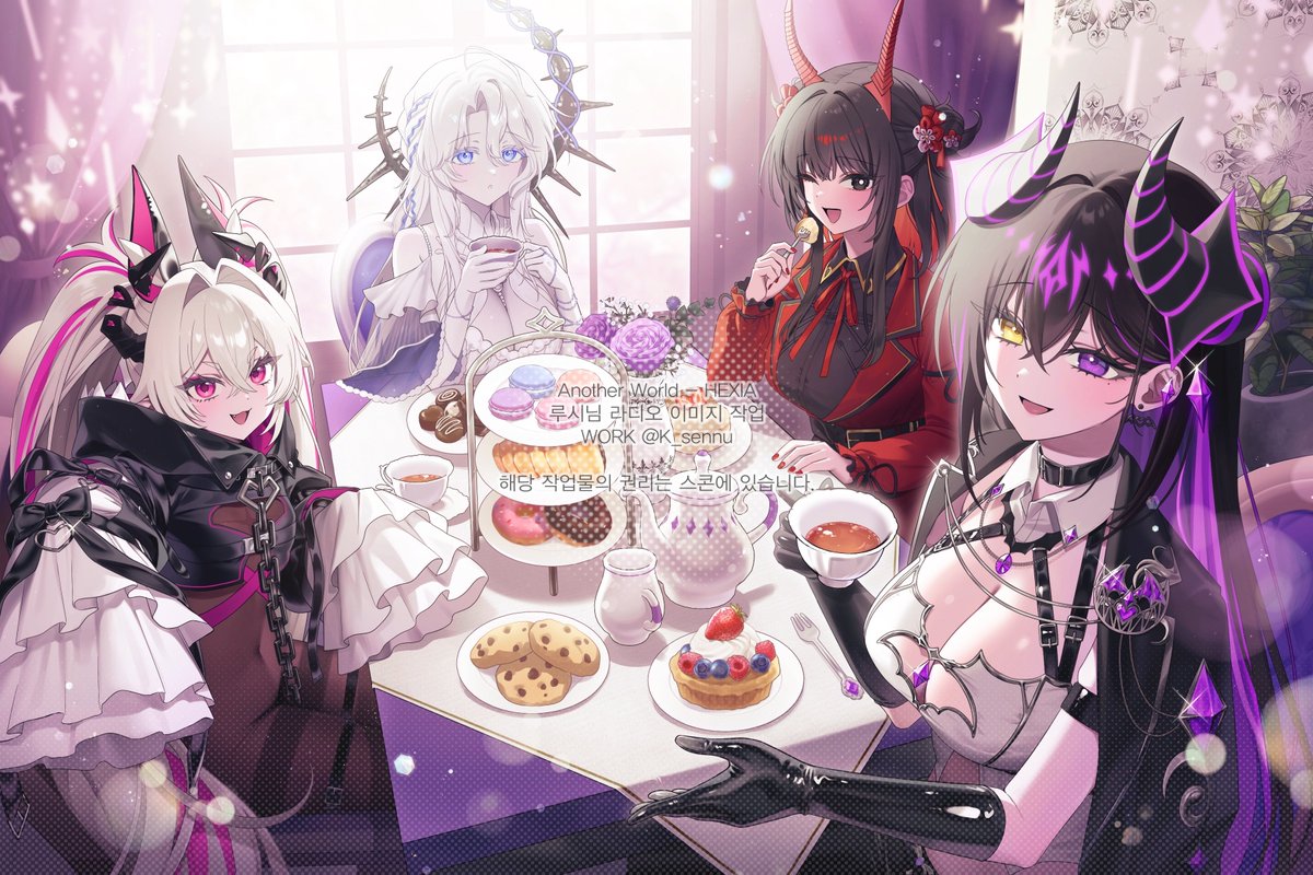 #hexia_art #Luci_art

헥시아 소속 루시님의 라디오 일러스트 작업했습니다. 🍮