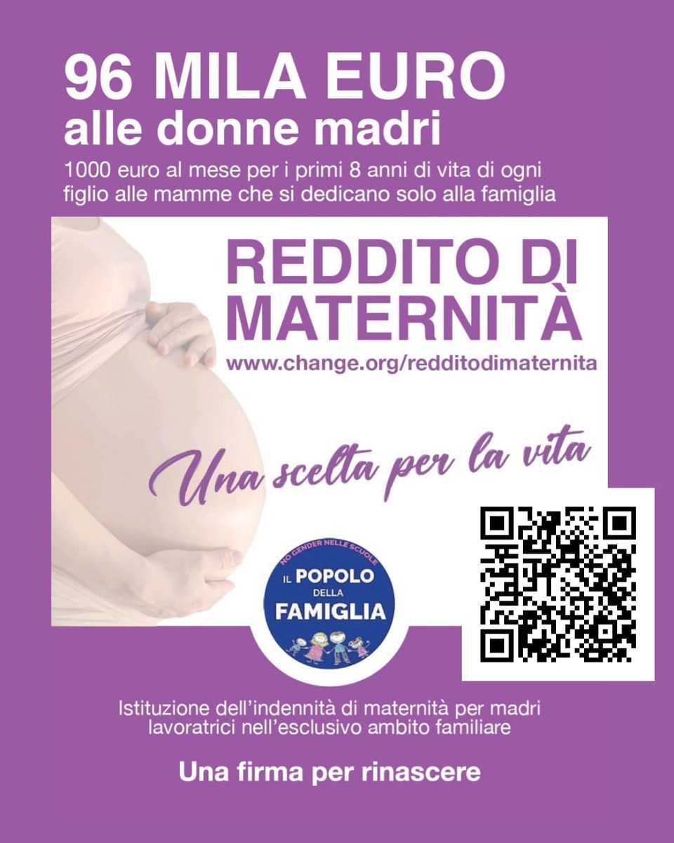 Per firmare basta inquadrare il QR Code con il cellulare.