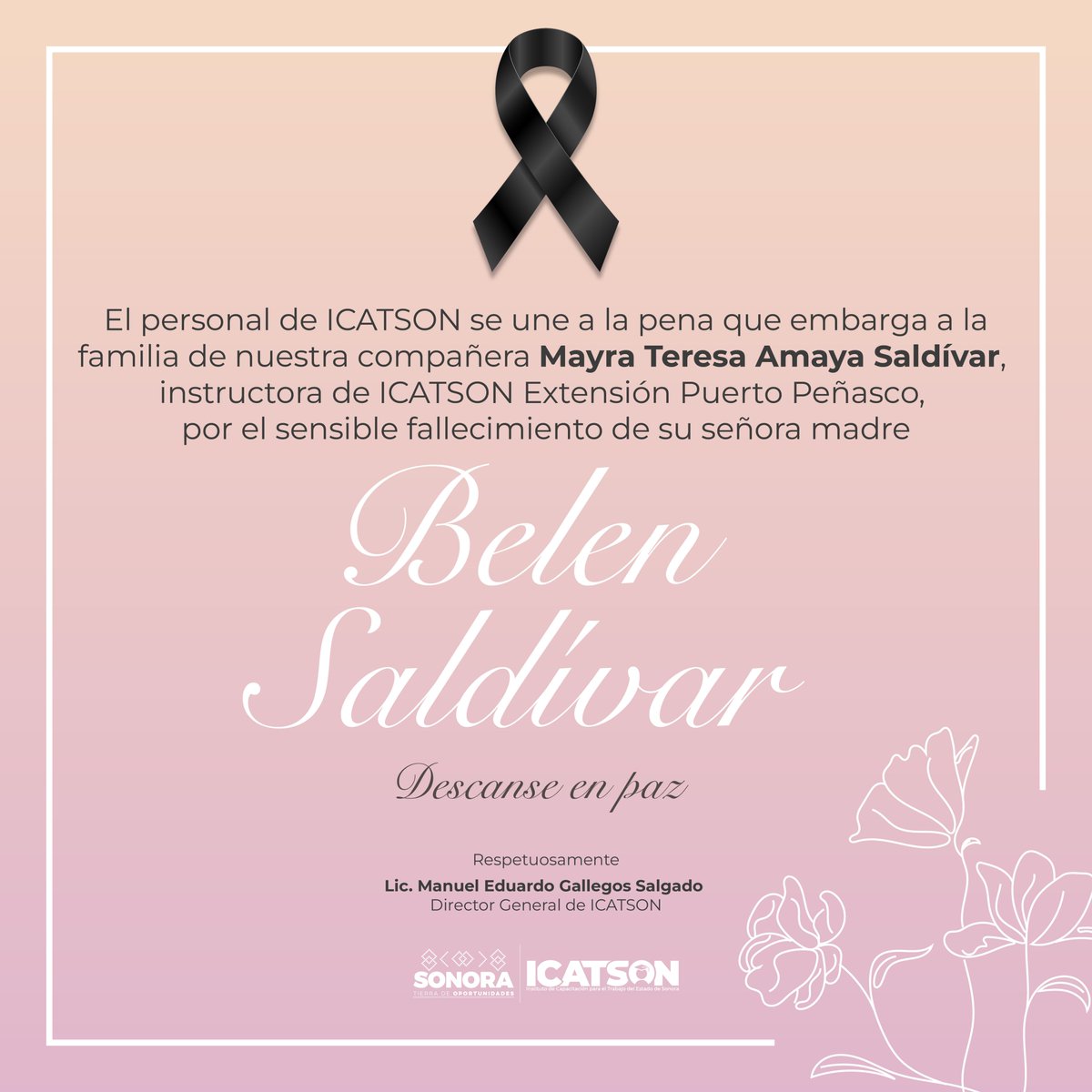 IcatsonS's tweet photo. Icatson lamenta esta pérdida y desea pronta resignación para su familia y seres queridos. DEP. https://t.co/mbDz8R6yC8