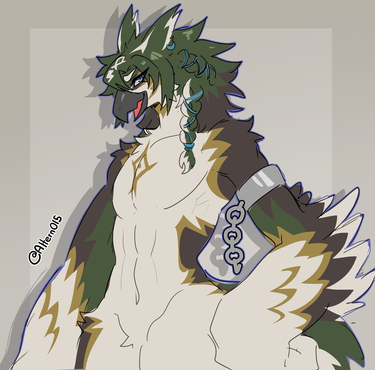 he he he 

Rauru outfit was too much for me right now so I go design Twilight Rito Link instead 👀