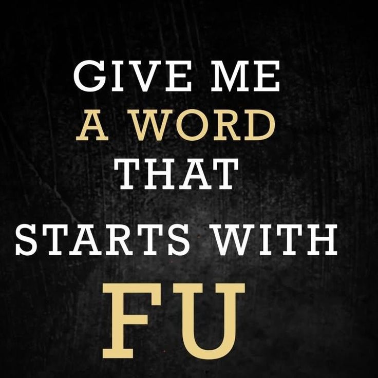 Lilly_22100's tweet image. Give me a word that starts with FU?