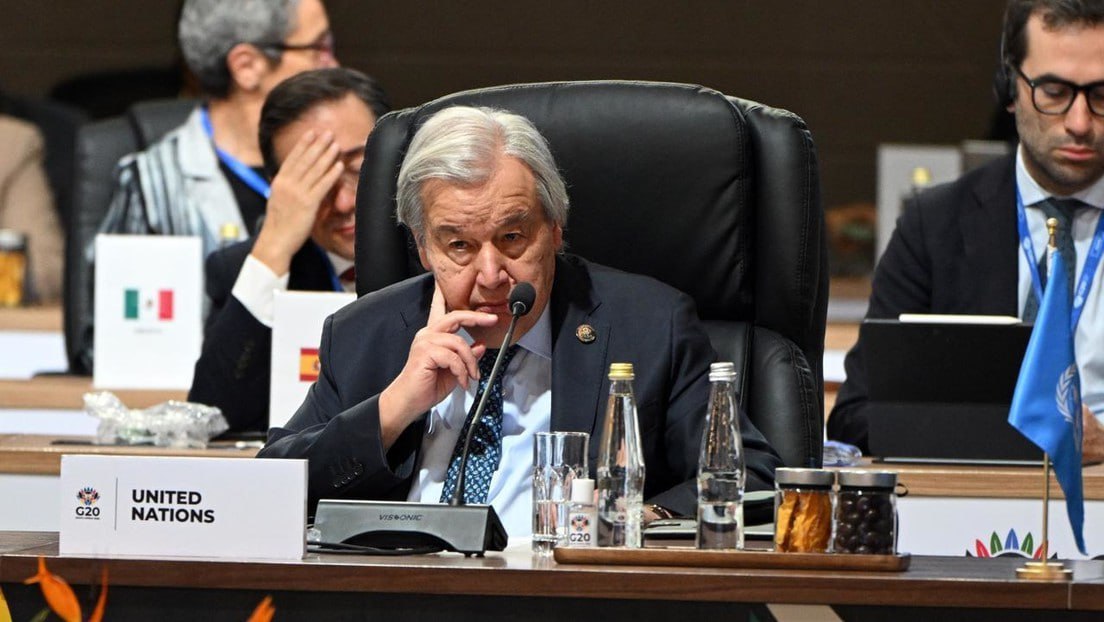 El señor António Guterres, secretario general de la ONU, subrayó que el petróleo de Venezuela PERTENECE "a las y los venezolanos" y que el país mantiene "soberanía PERMANENTE" sobre sus recursos naturales.