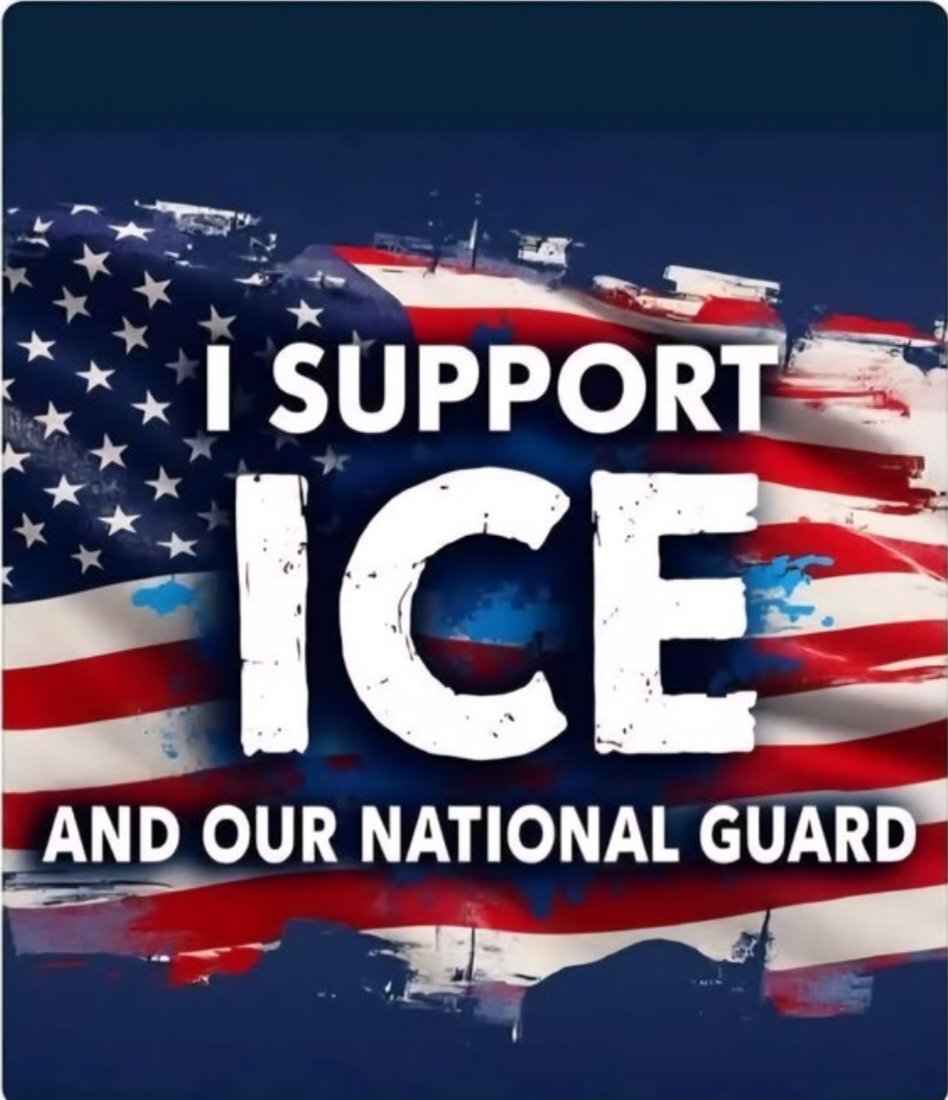 I stand with ICE 🇺🇸