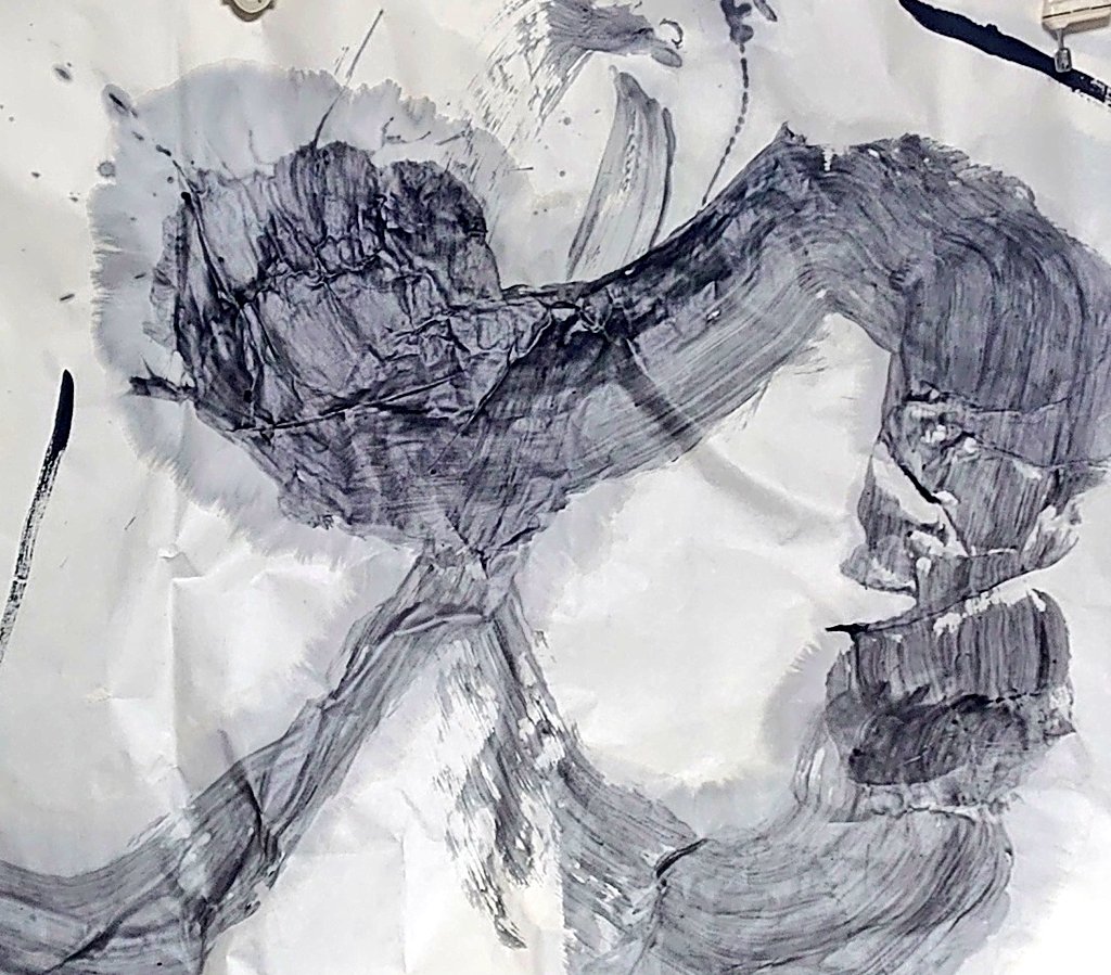 どんど焼きまでが書き初め‼️なんだよ〜 【書き初めのこと】 ・新年(1